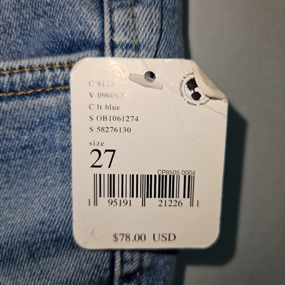 Free People Womens Skinny Jeans Size 27 NWT - Picture 5 of 9